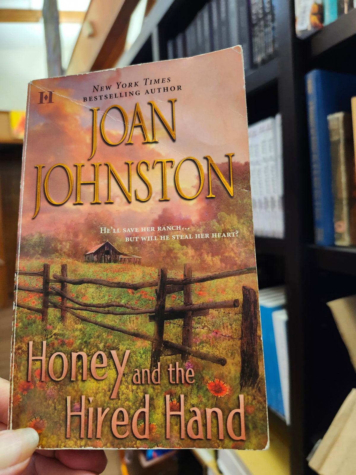 "Honey and the Hired Hand" by Joan Johnston