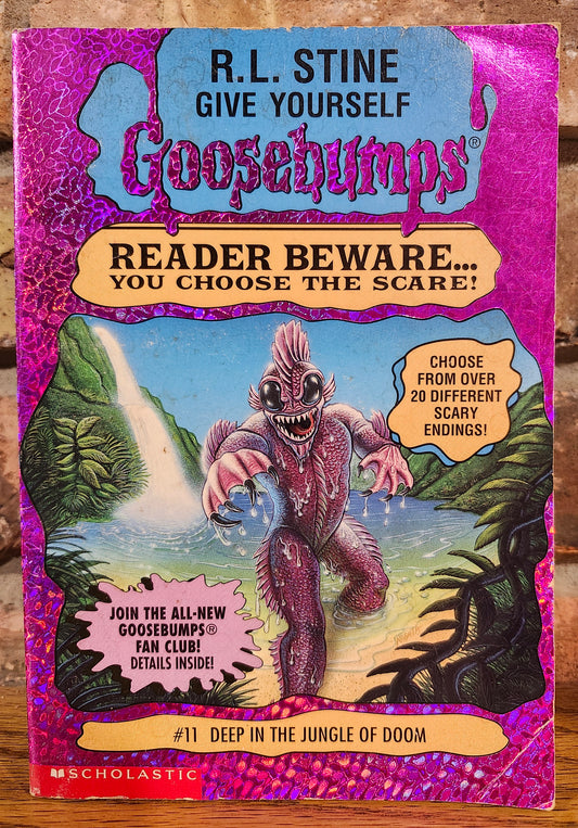 "Goosebumps, Deep in the Jungle of Doom" by R. L. Stine