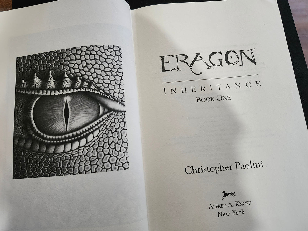 "Eragon" by Christopher Paolini (Inheritance Cycle, Book 1)