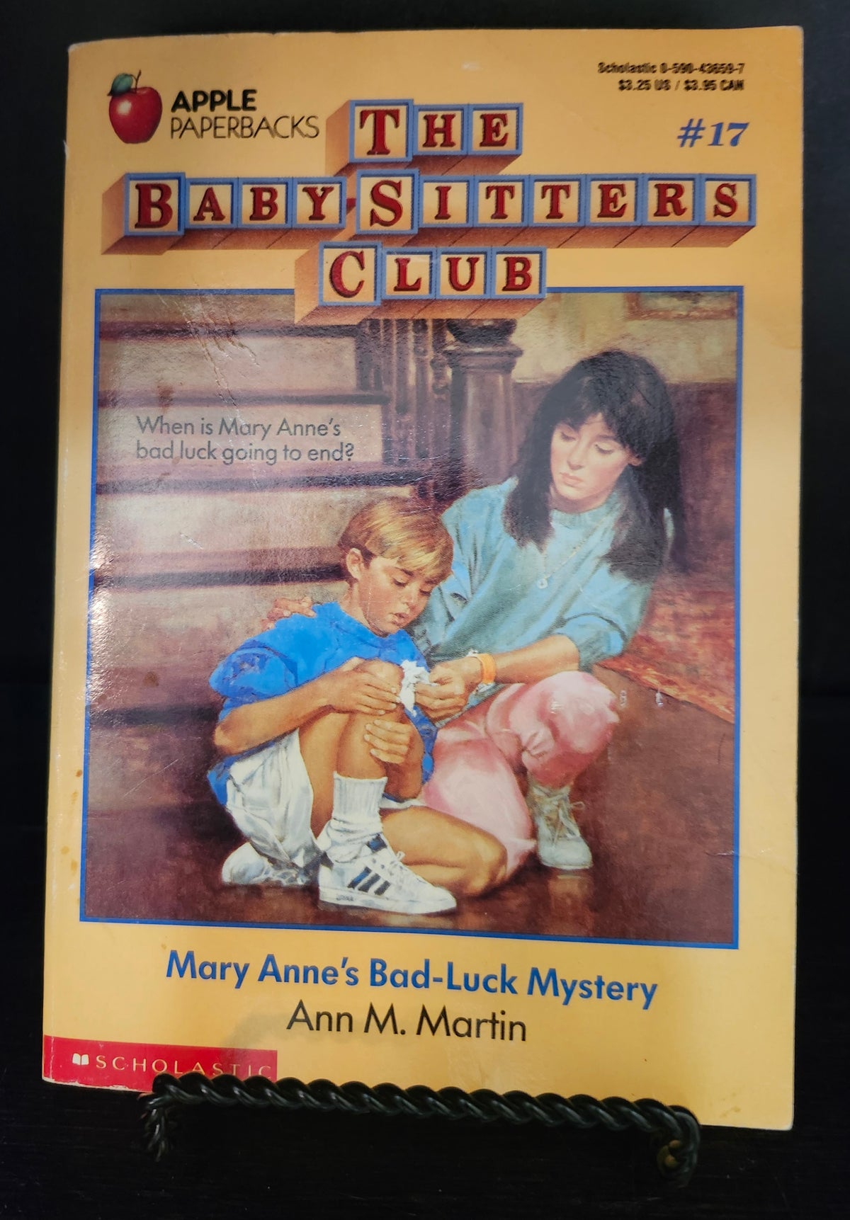 "Mary Anne's Bad-Luck Mystery (The Baby-Sitters Club #17)" by Ann M. Martin