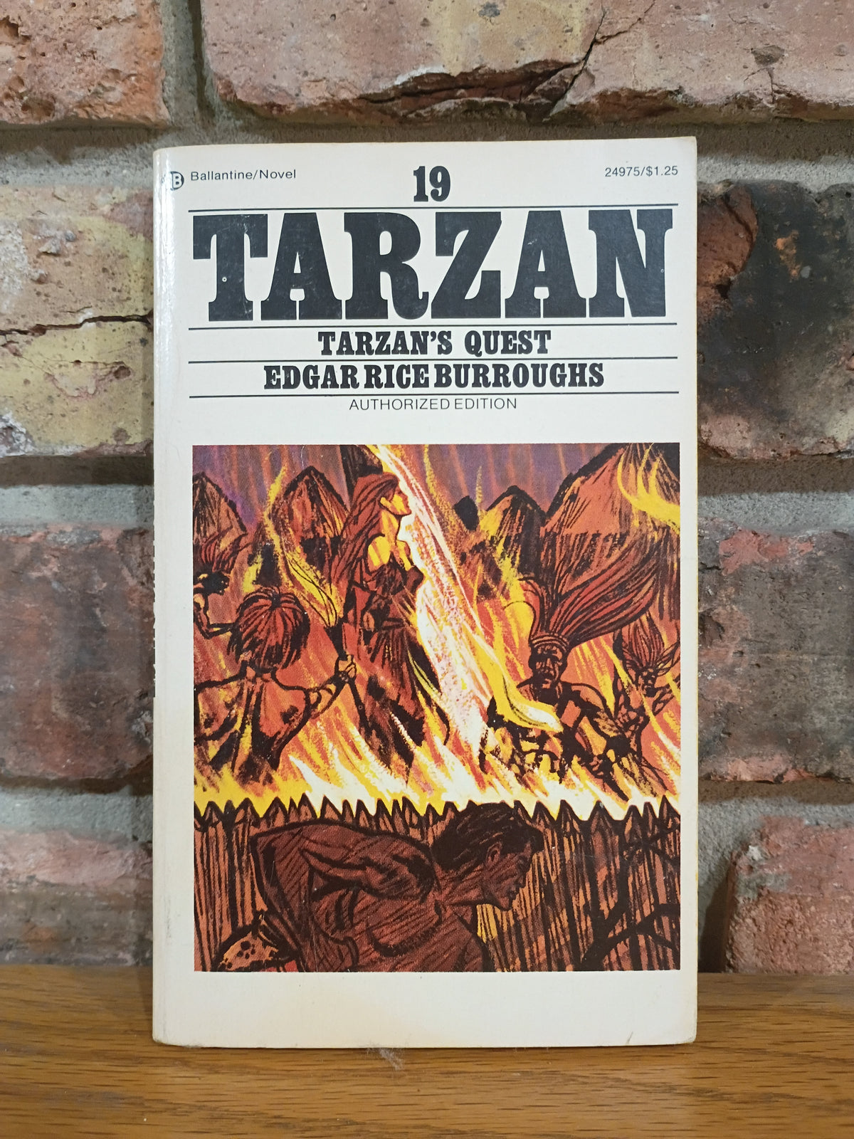 "Tarzan's Quest" (Tarzan #19) by Edgar Rice Burroughs