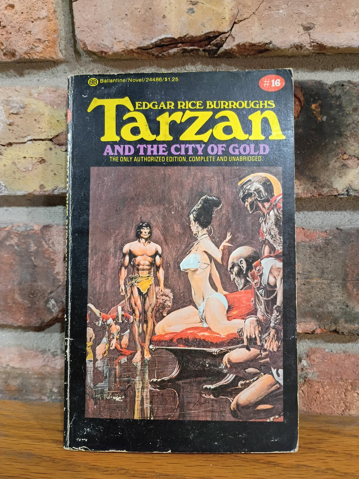 "Tarzan and the City of Gold" (Tarzan #16) by Edgar Rice Burroughs