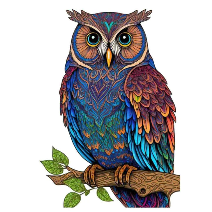Craft Hub Puzzle, Owl - Dead Tree Dreams Bookstore