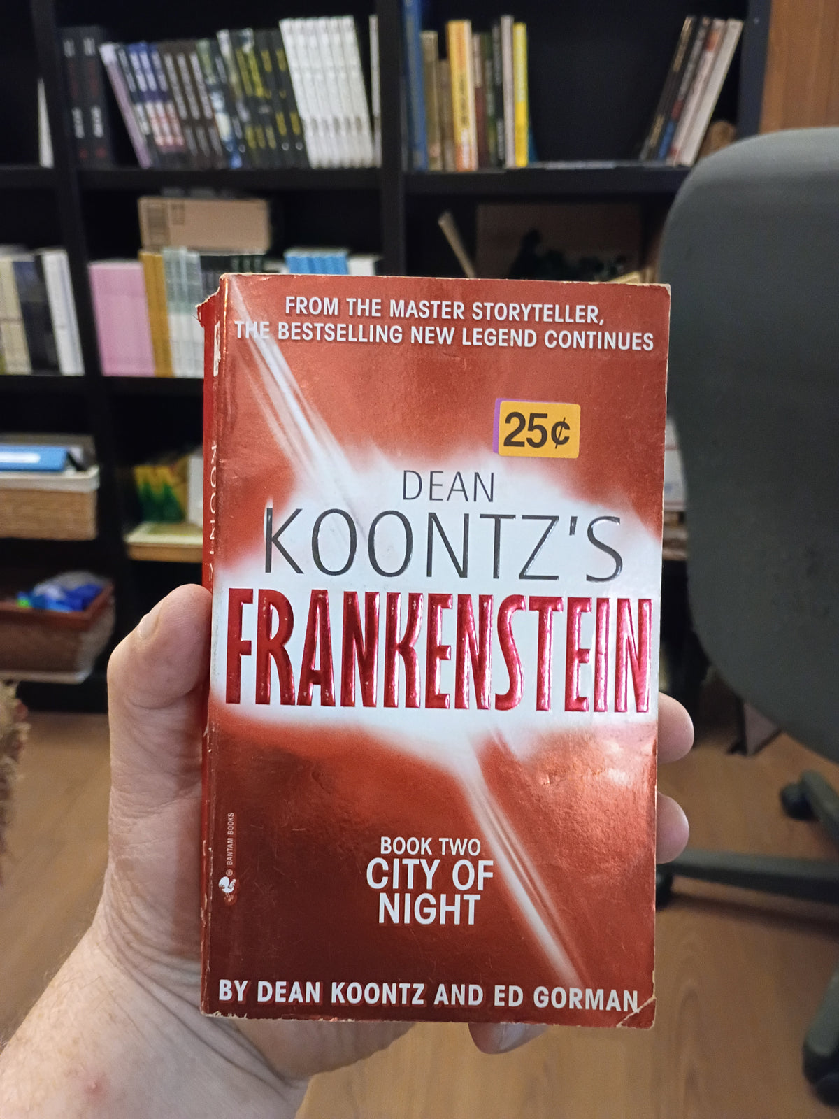 "Frankenstein, Book Two, City of Night" by Dean Koontz