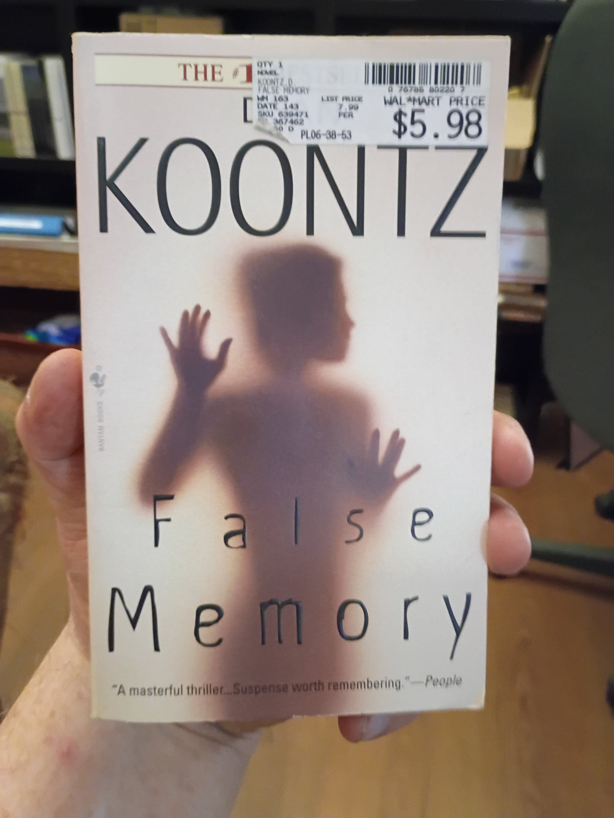 "False Memory" by Dean Koontz