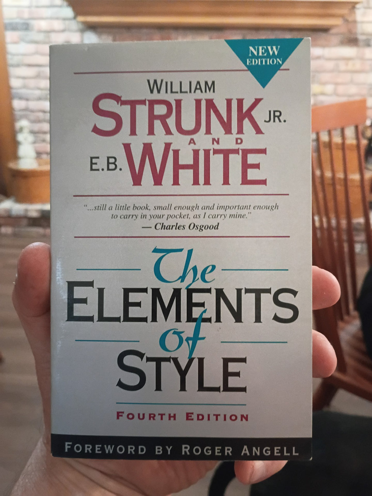 "The Elements of Style" by William Strunk Jr. and E. B. White