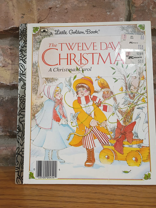 "The Twelve Days of Christmas"  A Little Golden Book,