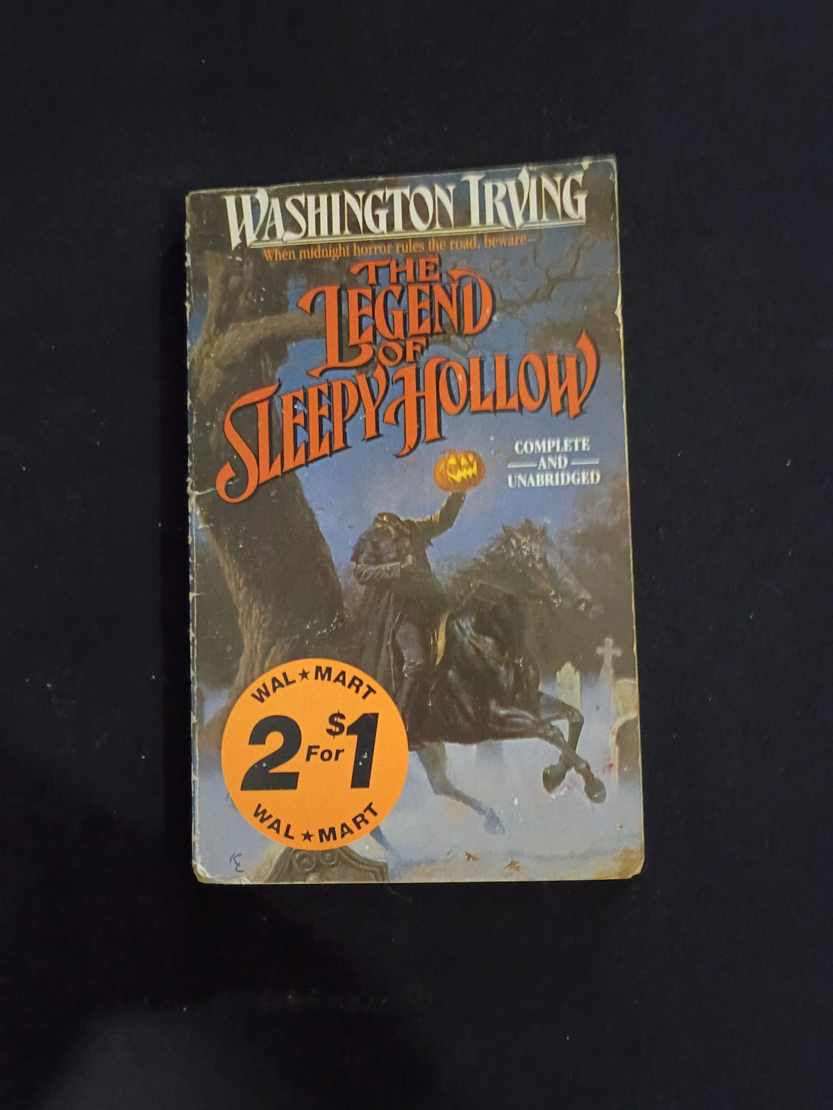 “The Legend of Sleepy Hollow” by Washington Irving