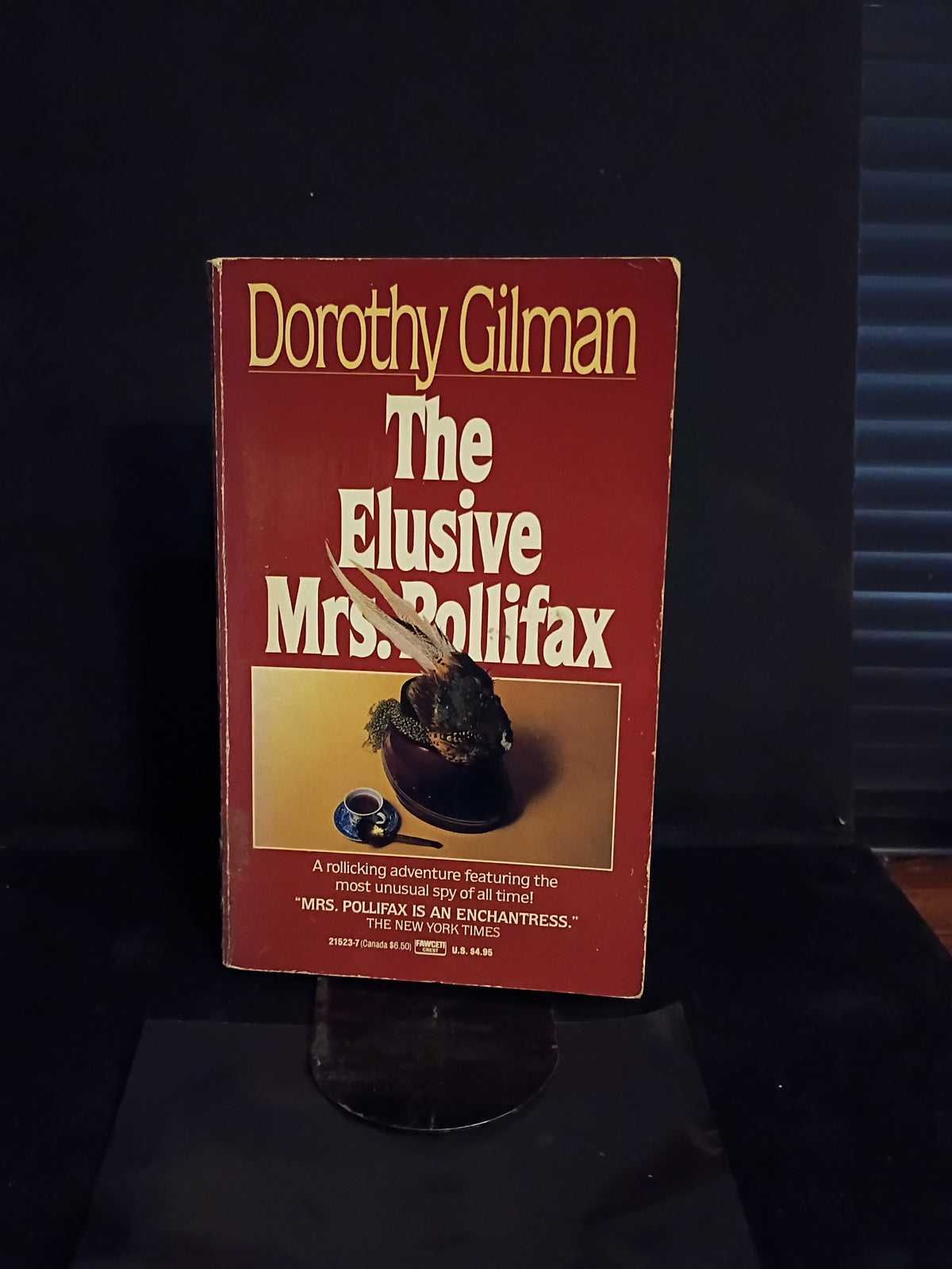 "The Elusive Mrs. Pollifax" by Dorothy Gilman