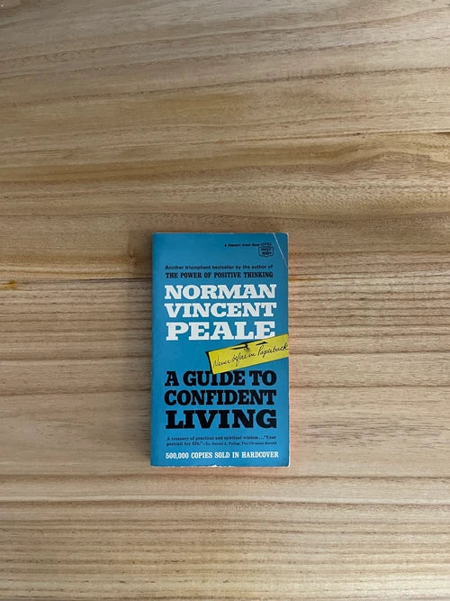 A Guide to Confident Living; Norman Vincent Peale - Dead Tree Dreams Bookstore