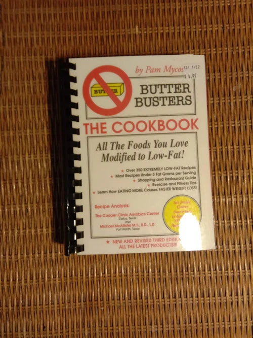 Butter Busters The Cookbook; Pam Mycos - Dead Tree Dreams Bookstore