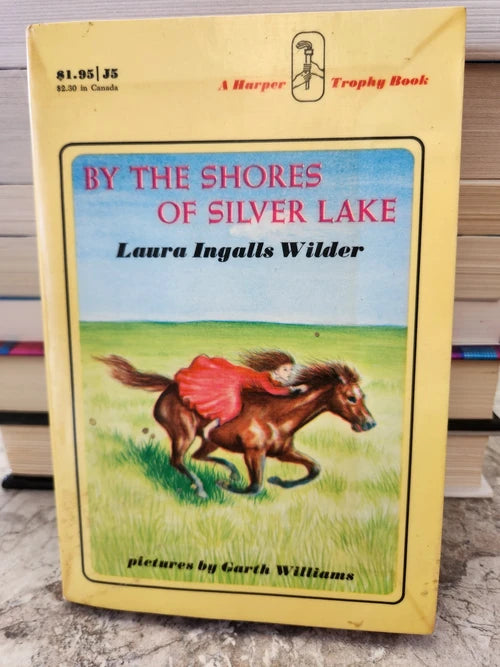 By the Shores of Silver Lake by Laura Ingalls Wilder - Harper Trophy Edition - Dead Tree Dreams Bookstore