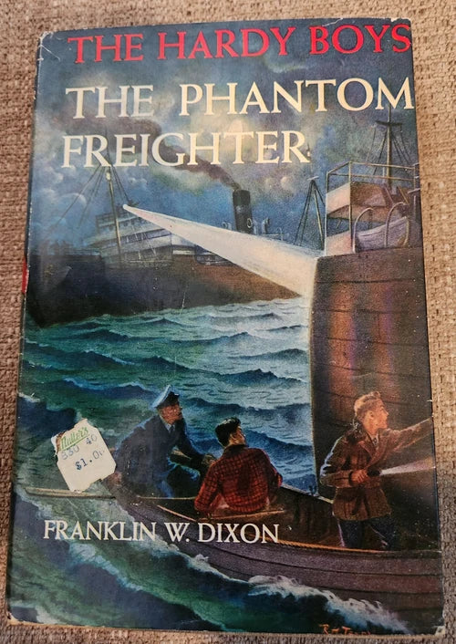 HARDY BOYS #26 "The Phantom Freighter" w/DJ - Dead Tree Dreams Bookstore