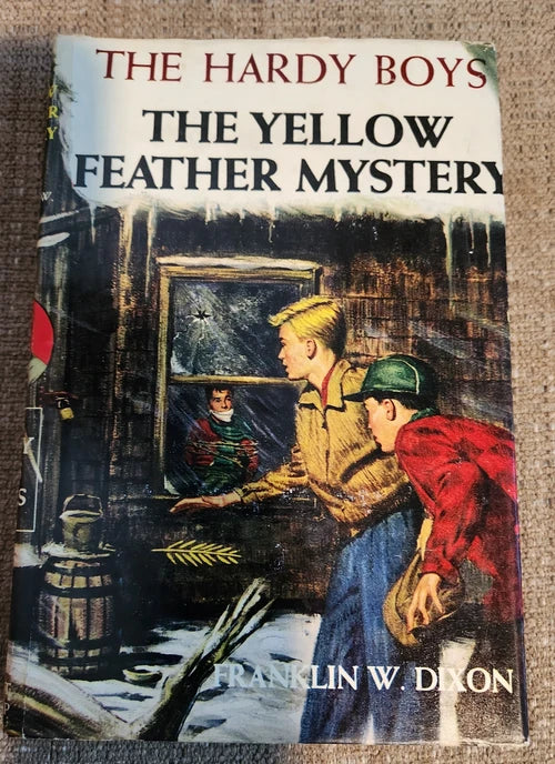 Hardy Boys #33 (1953) The Yellow Feather Mystery Vintage Book by Franklin Dixon - Dead Tree Dreams Bookstore