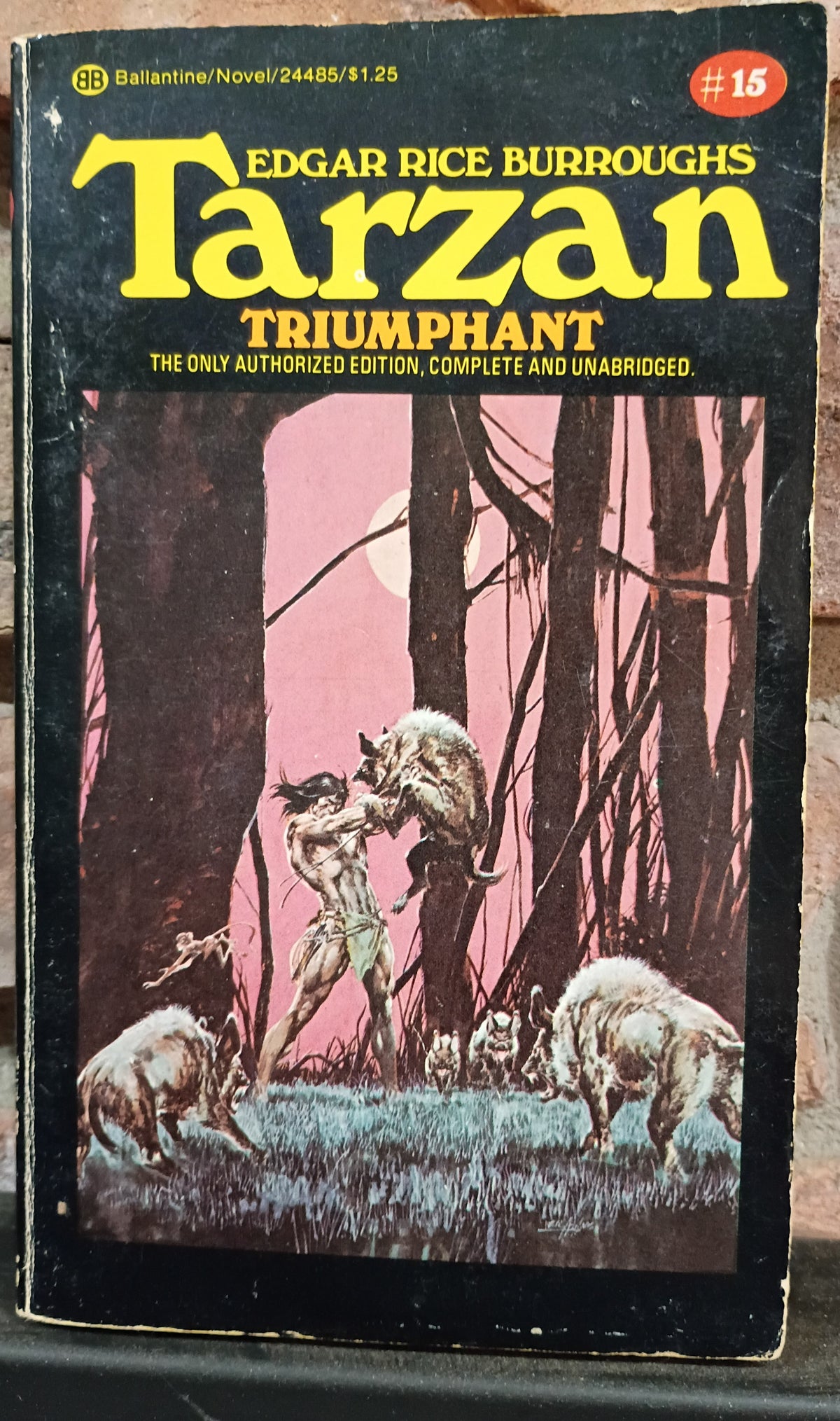 "Tarzan Triumphant" (Tarzan #15) by Edgar Rice Burroughs