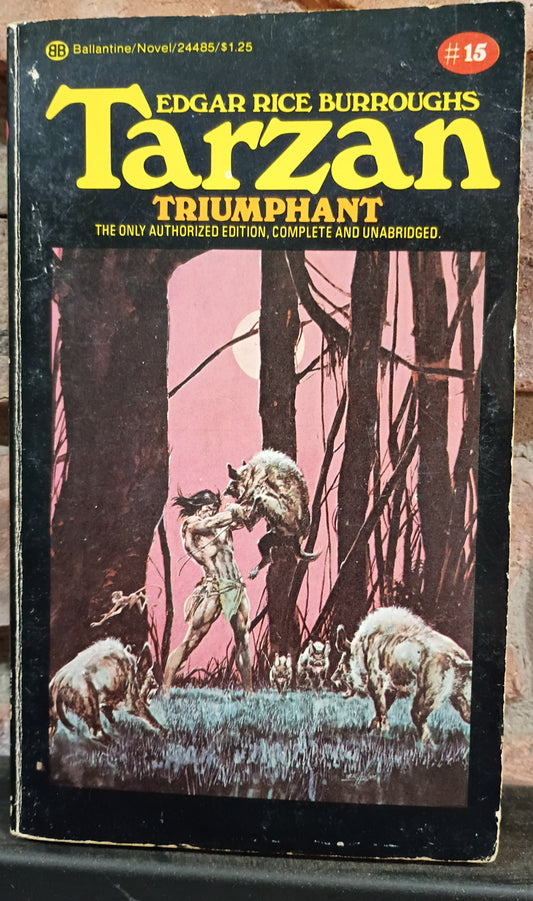 "Tarzan Triumphant" (Tarzan #15) by Edgar Rice Burroughs