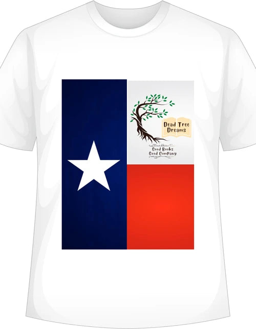 Texas Flag T-Shirt - Dead Tree Dreams Bookstore
