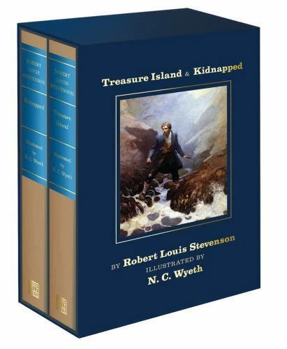 Treasure Island and Kidnapped: N. C. Wyeth Collector's Edition - Dead Tree Dreams Bookstore