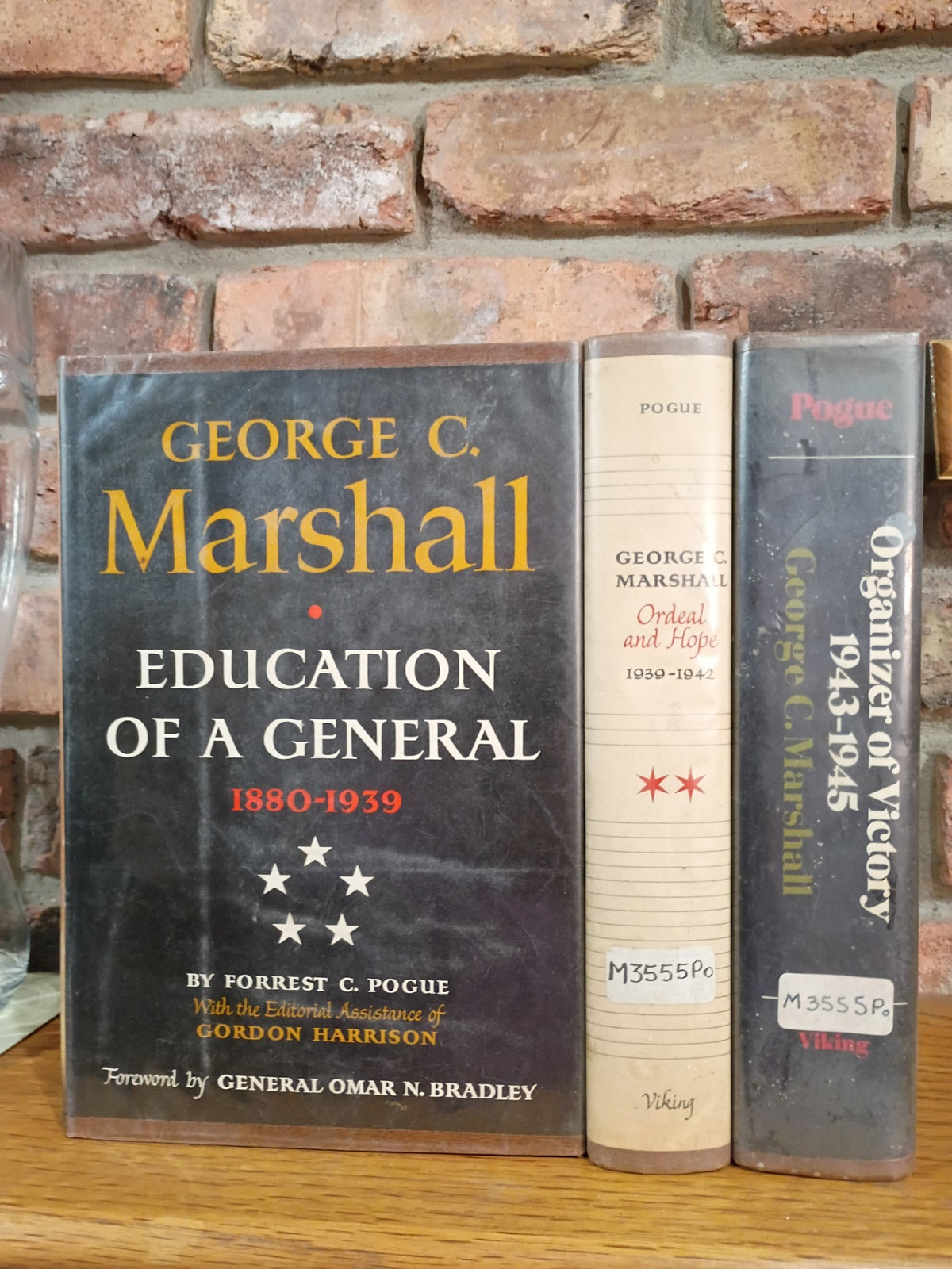 "A Biography of George C Marshall" by Forrest C. Pogue.  Volumes 1, 2, and 3 of 4