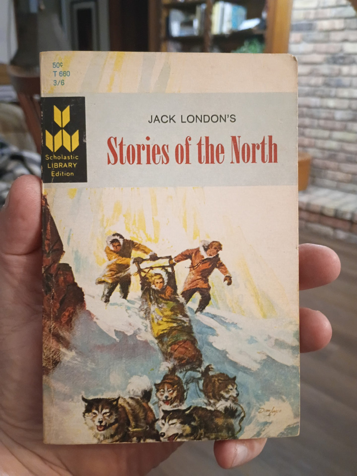 "Jack London's Stories of the North" Scholastic Library