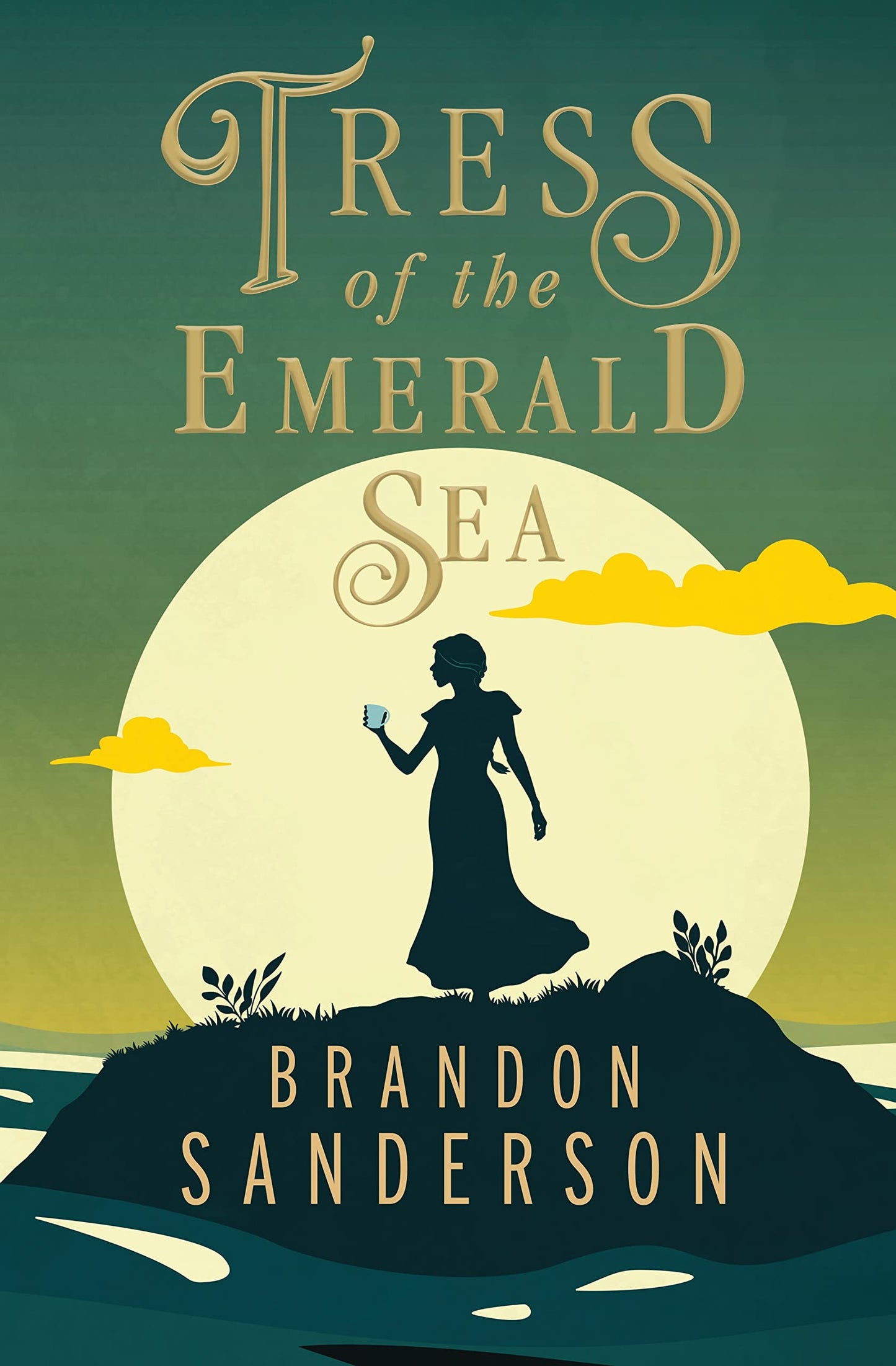 "Tress of the Emerald Sea" by Brandon Sanderson - Dead Tree Dreams Bookstore