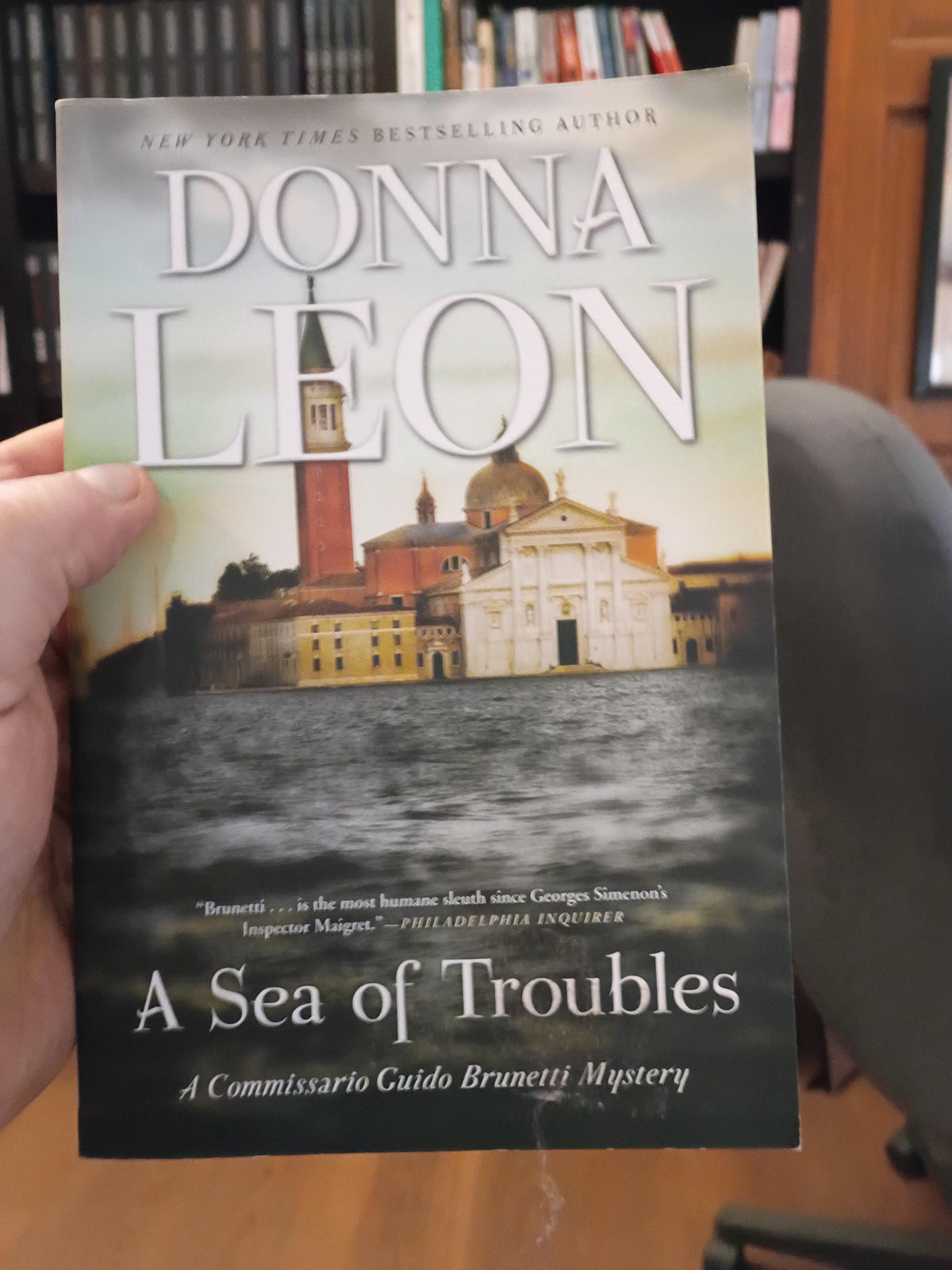 "The Sea of Troubles" by Donna Leon